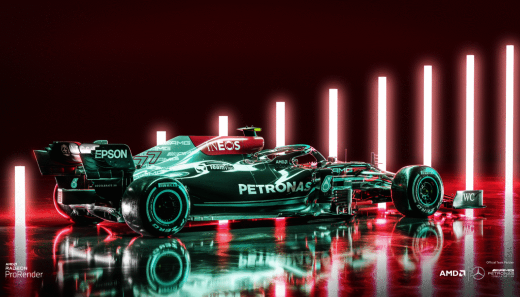 F1 petronas radeon