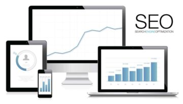 Search Engine Optimization (SEO) concept vector